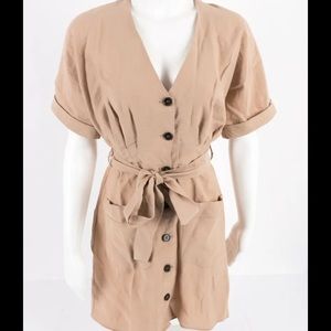 Zara beige dress